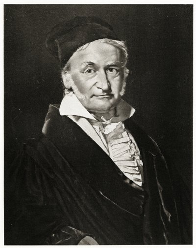 Karl Friedrich Gauss, 1884-90 (fénykép) alkotó: German School