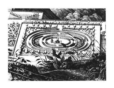 Labirintus Heidelbergben, Hortus Palatinus alkotó: German School