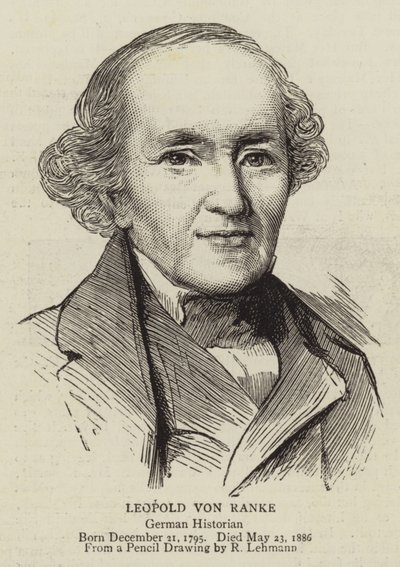 Leopold von Ranke (metszet) alkotó: German School