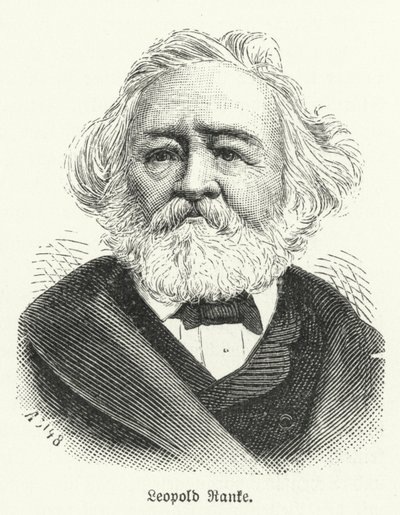 Leopold von Ranke német történész (litho) alkotó: German School