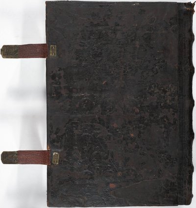 Lewis E 161, Missal, hátlap, Franconia, esetleg Forchheim, Németország alkotó: German School