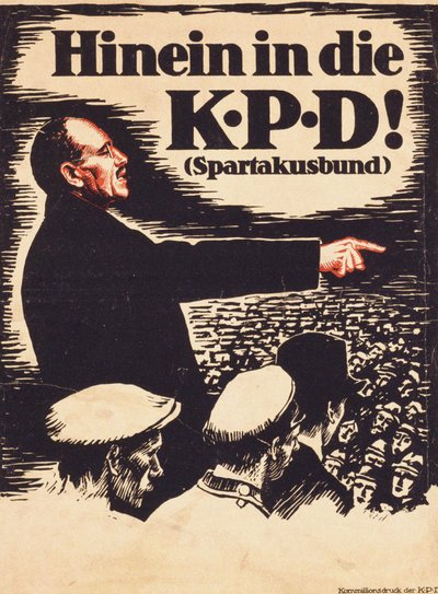 Ligue Spartakiste - A K.P.D.-be! (Spartacus Liga) alkotó: German School