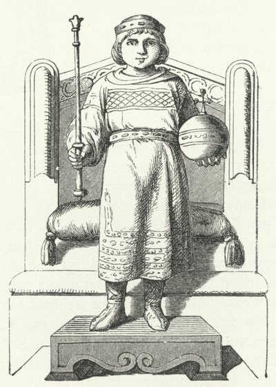 Gyermek Lajos, Kelet-Franciaország utolsó Karoling királya (metszet) alkotó: German School
