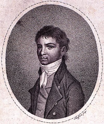 Louis van Beethoven (1712-73) Scheffner metszete (mezzotinta) alkotó: German School