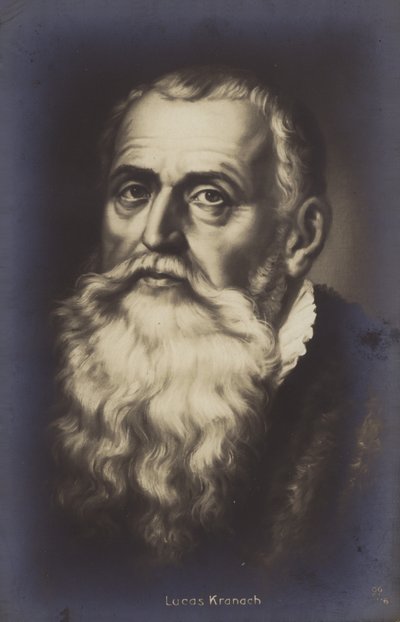 Lucas Cranach az idősebb, német festő és grafikus (litográfia) alkotó: German School