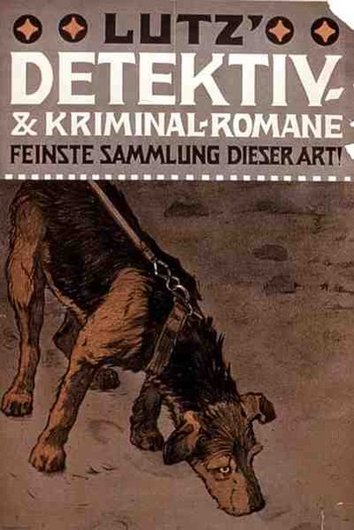 „Lutz nyomozó- és krimiregényei” (színes litó) alkotó: German School