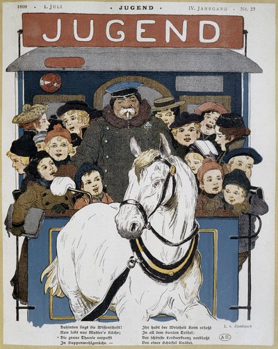 Sok gyerek egy omnibuszban - a „Jugend”-ben”” alkotó: German School
