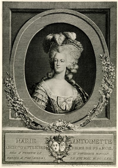 Marie Antoinette alkotó: German School