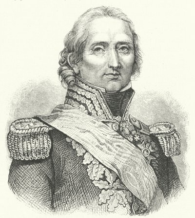 Nicolas Soult marsall, francia katona (metszet) alkotó: German School