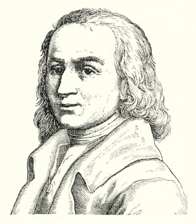 Matthias Claudius német költő és újságíró (metszet) alkotó: German School
