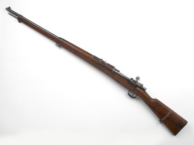 Louis Botha tábornok által használt Mauser M1896 7,92 mm-es, 1896-os reteszelő puska alkotó: German School