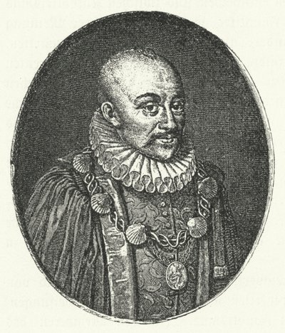 Michel de Montaigne francia filozófus (metszet) alkotó: German School