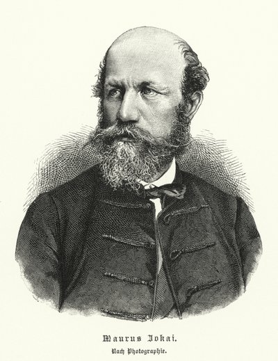 Jókai Mor magyar drámaíró, regényíró és forradalmár (litho) alkotó: German School