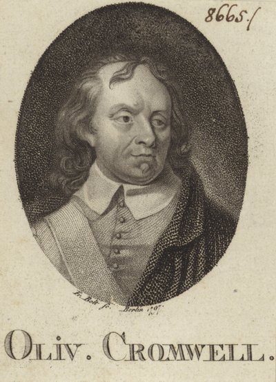 Oliver Cromwell alkotó: German School