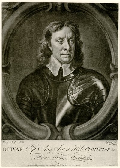 Oliver Cromwell alkotó: German School