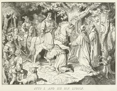 I. Ottó és fia, Ludolf alkotó: German School