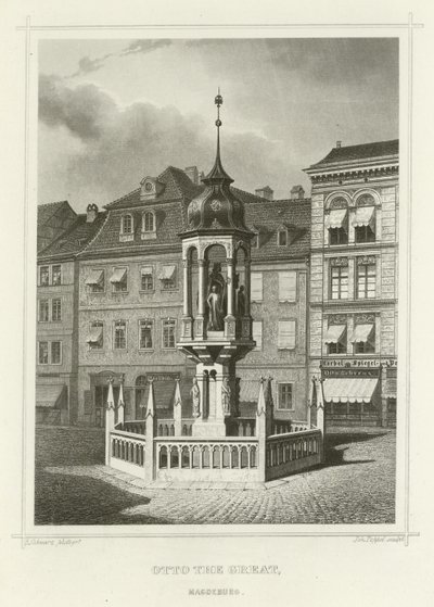 Nagy Ottó, Magdeburg alkotó: German School
