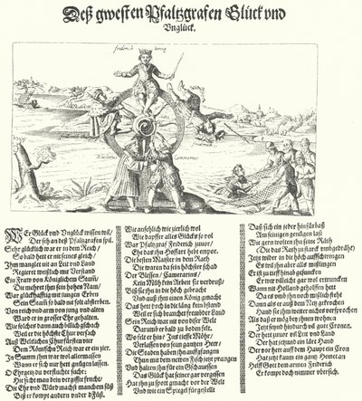 A cseh I. Frigyes télkirályt gúnyoló füzet, 1621 alkotó: German School