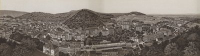Karlovy Vary panoráma (litho) alkotó: German School
