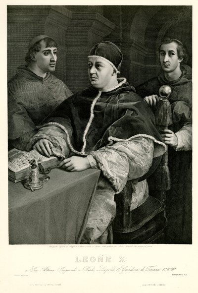 Papst Leo X. alkotó: German School