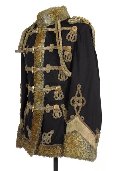 Pelisse, 3. Zieten Huszárok, HRH The Duke of Connaught, 1914 előtt (pelisse) alkotó: German School