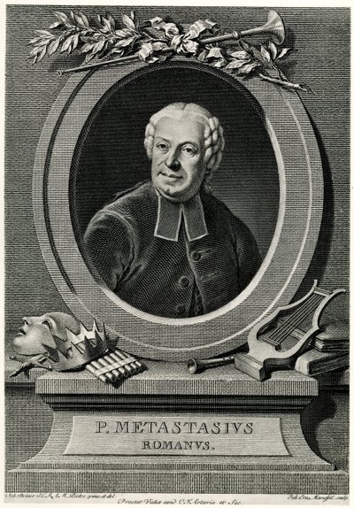 Pietro Metastasio alkotó: German School