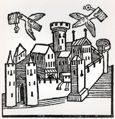 Galambposta, 1488 alkotó: German School