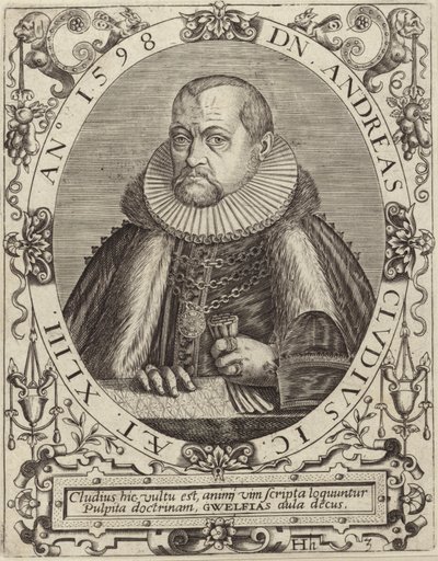 Andreas Cludius portréja alkotó: German School