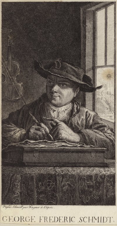 George Frederic Schmidt portréja alkotó: German School