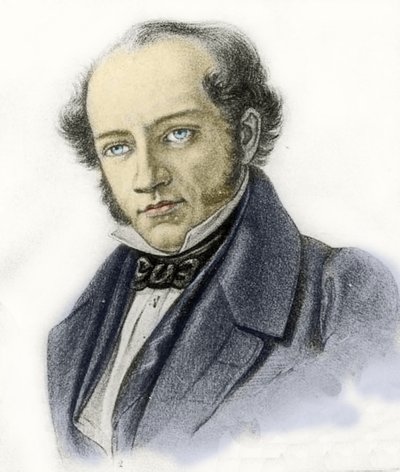 Jacob Grimm portréja, 1837 alkotó: German School