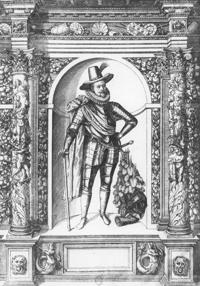 Habsburg I. Mátyás római császár portréja alkotó: German School