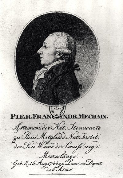 Pierre Mechain (1744-1804) portréja alkotó: German School