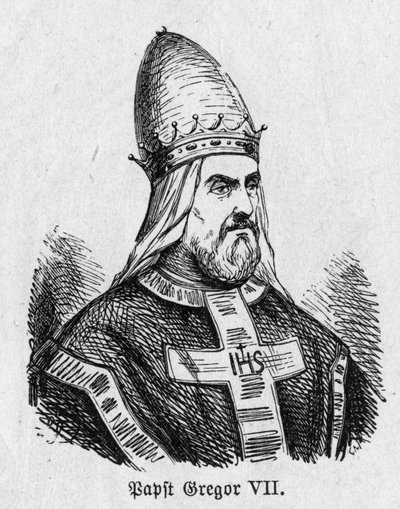 VII. Gergely pápa portréja (Hildebrand alkotó: German School