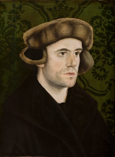 Fiatal férfi portréja, 1515-20 körül alkotó: German School