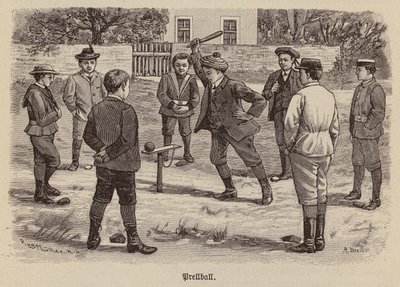 Prellball (gravírozás) alkotó: German School