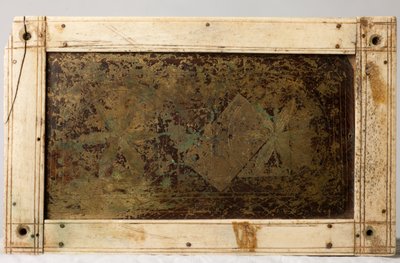 Ereklyetartó koporsó, Köln, Németország, 1150 körül (fa és elefántcsont) alkotó: German School
