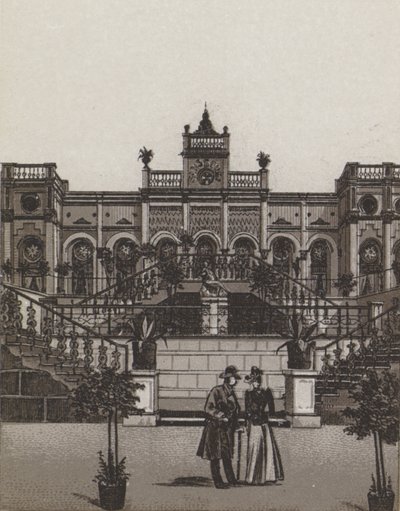 Sans Souci (litho) alkotó: German School