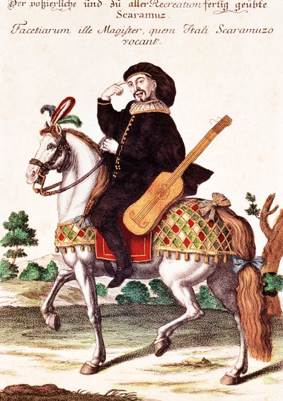 Scaramouche lóháton alkotó: German School