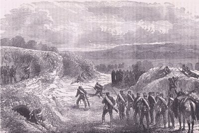 Sortie Párizsból, Cassells History of the War Franciaország és Németország között, kiadó: Cassell and Company Limited, 1890 körül (litho) alkotó: German School