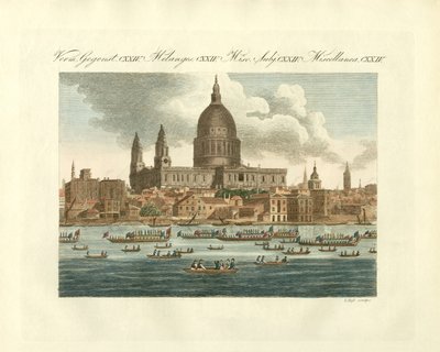 A londoni Szent Pál-székesegyház (színes metszet) alkotó: German School