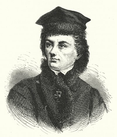 Tadeusz Kosciuszko lengyel-litván tábornok, aki az orosz és porosz uralom elleni felkelést vezetett (metszet) alkotó: German School