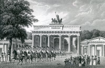 A Brandenburgi kapu, Berlin alkotó: German School