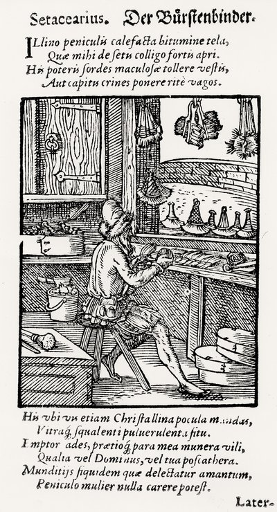 The Bristle Maker, kiadó: Hartman Schopper alkotó: German School