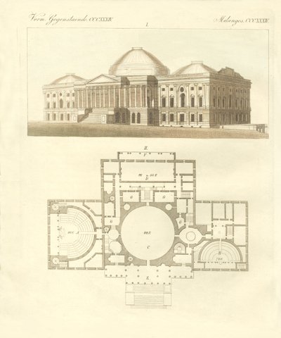 Az Egyesült Államok Capitoliuma Washingtonban (színes metszet) alkotó: German School