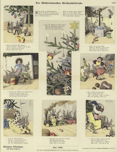 A manók karácsonyi öröme alkotó: German School