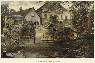 A Varzin kastély ősszel alkotó: German School