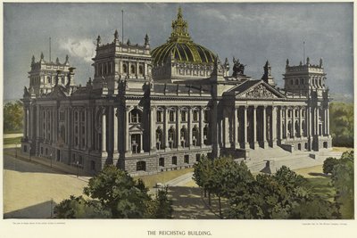 A Reichstag épülete Berlinben alkotó: German School