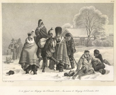 A visszavonulás Moszkvából, 1812. december 3., Illusztráció a 