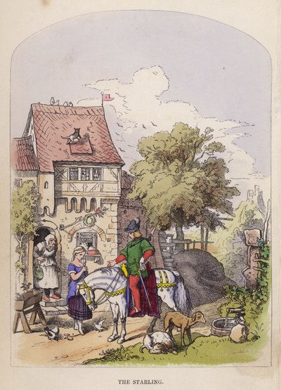 A seregély (színes litó) alkotó: German School