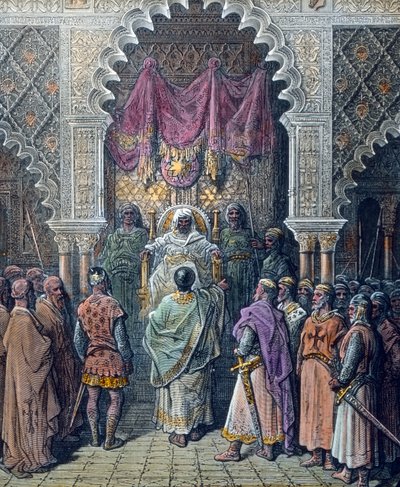 Frigyes császár és al-Kamil szultán között 1229-ben kötött jaffai békeszerződés alkotó: German School